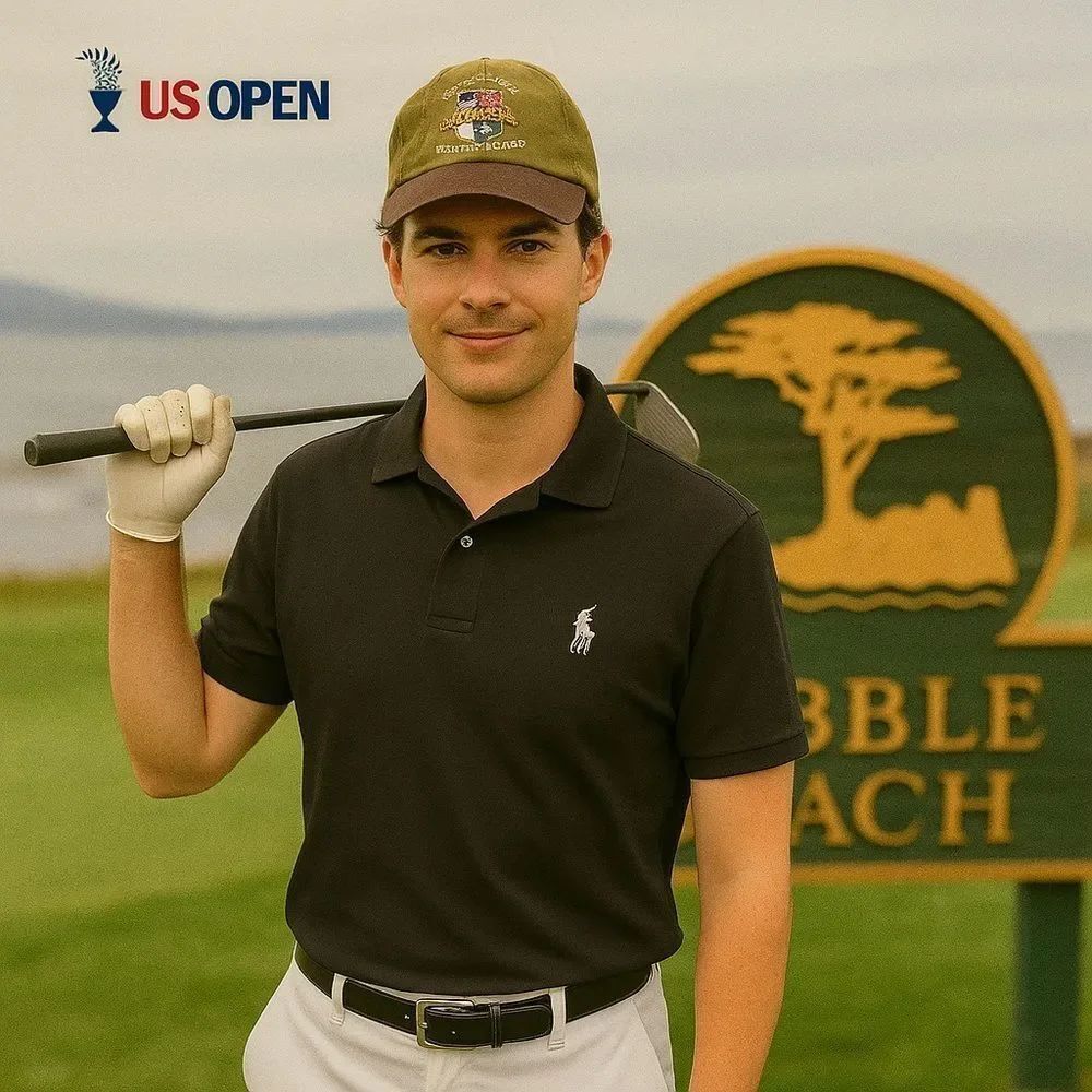 Vintage 100th U.S. Open Pebble 2000 Embroidered Cap Hat